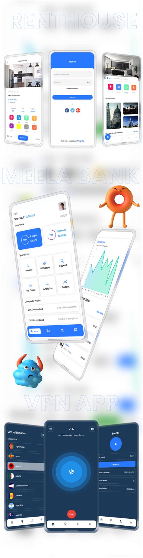 flutter ui kit|MightyUIKit .